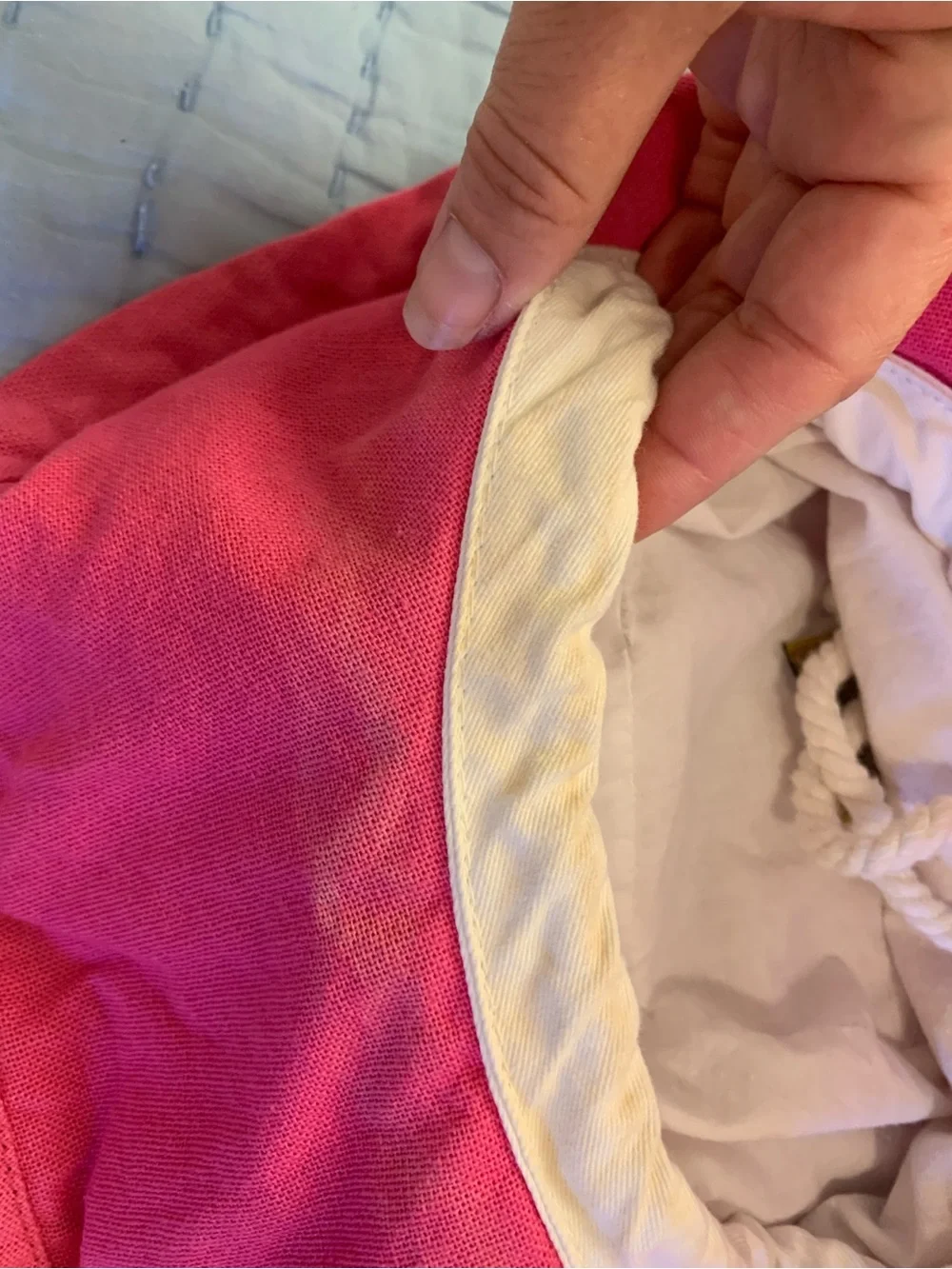 Pink Scala Bucket Hat (WITH FLAWS)
